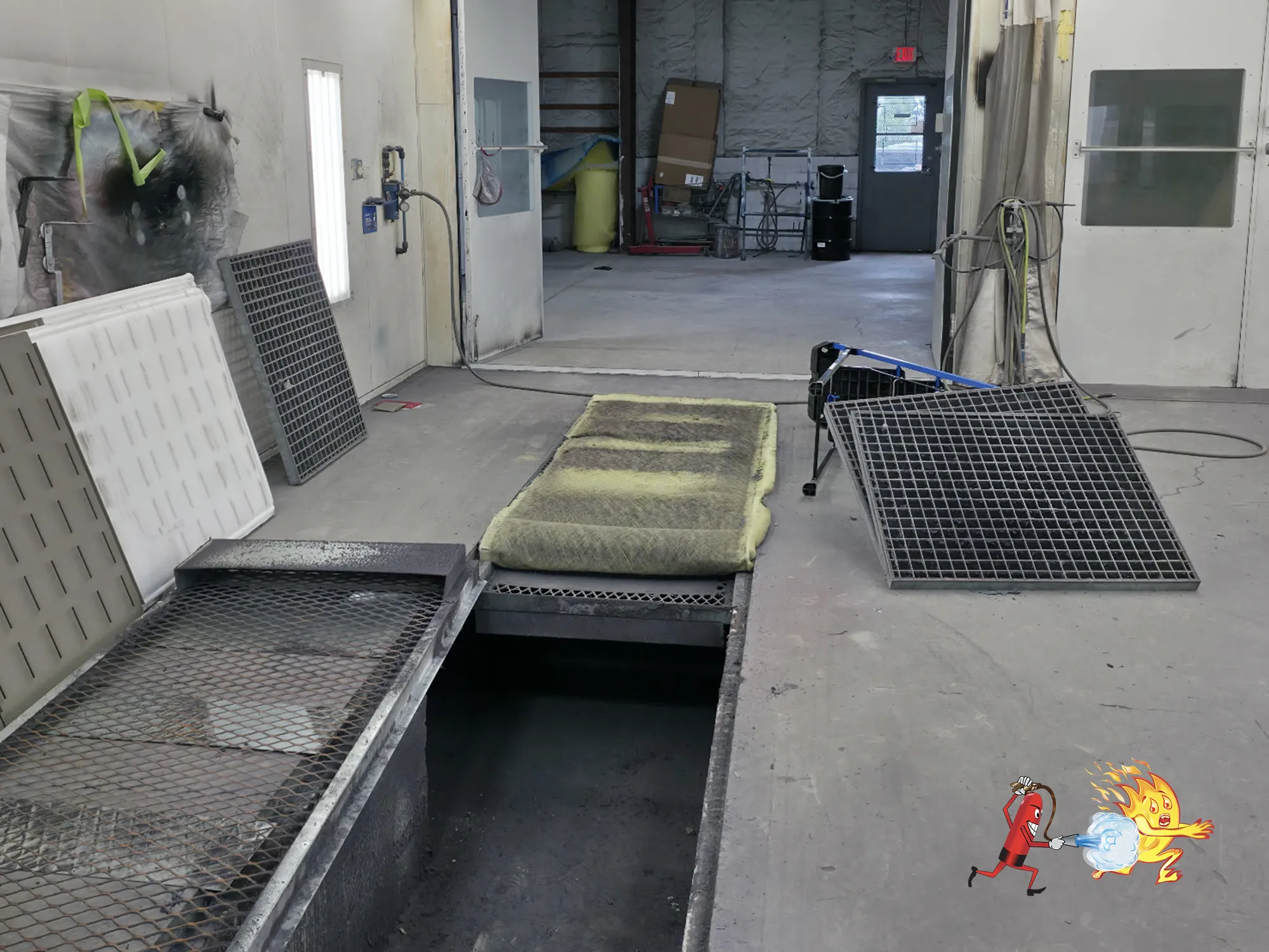 Completed industrial suppression system upgrade